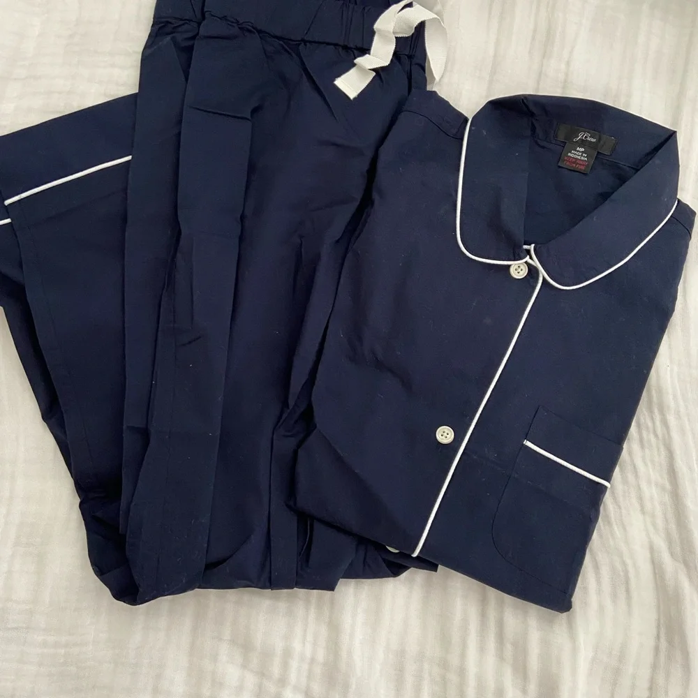 J Crew Cotton Pajama Set